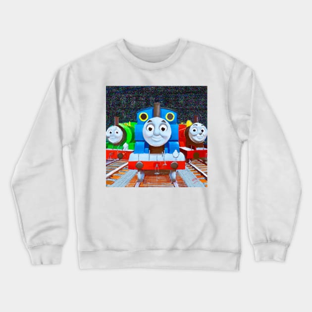 Thomas the tank engine Crewneck Sweatshirt by jsart2020